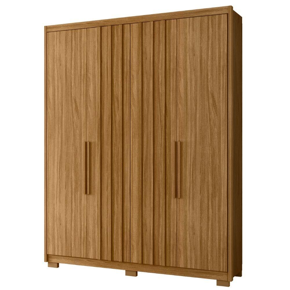 Miniatura Guarda Roupa Califórnia 4 Portas 3 Gavetas Freijó Moval