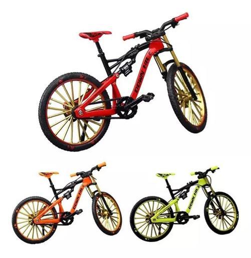 Miniatura Brinquedo Mini Bicicleta De Metal Cores Diversas - Kurumim