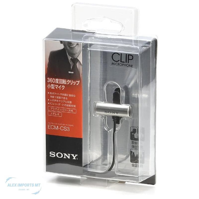 Miniatura Microfone Lapela Micro Foni Sony Ecm-Cs3 Para Chamadas