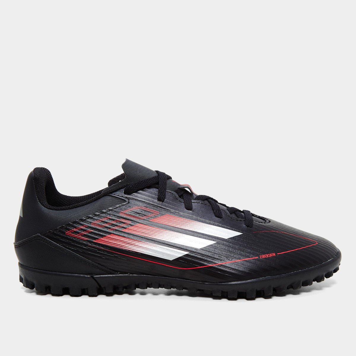Miniatura Chuteira Society Adidas F50 Club Unissex Preto+Vermelho - 37