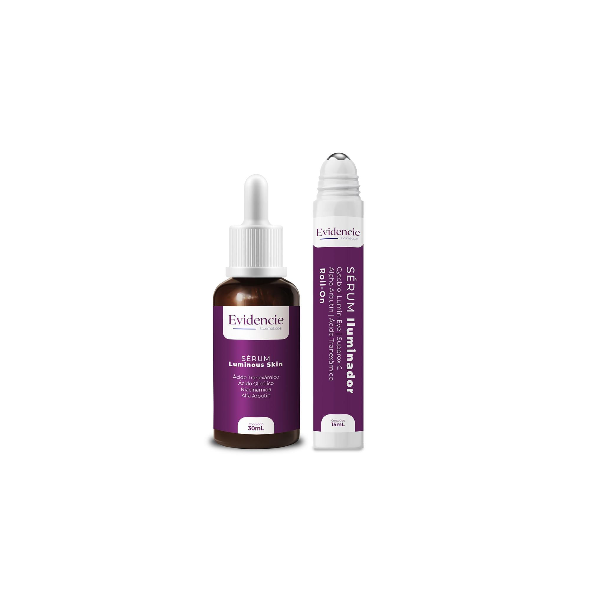 Miniatura Kit Evidencie Clareador Melasma Duo Luminous Skin Todo Tipo