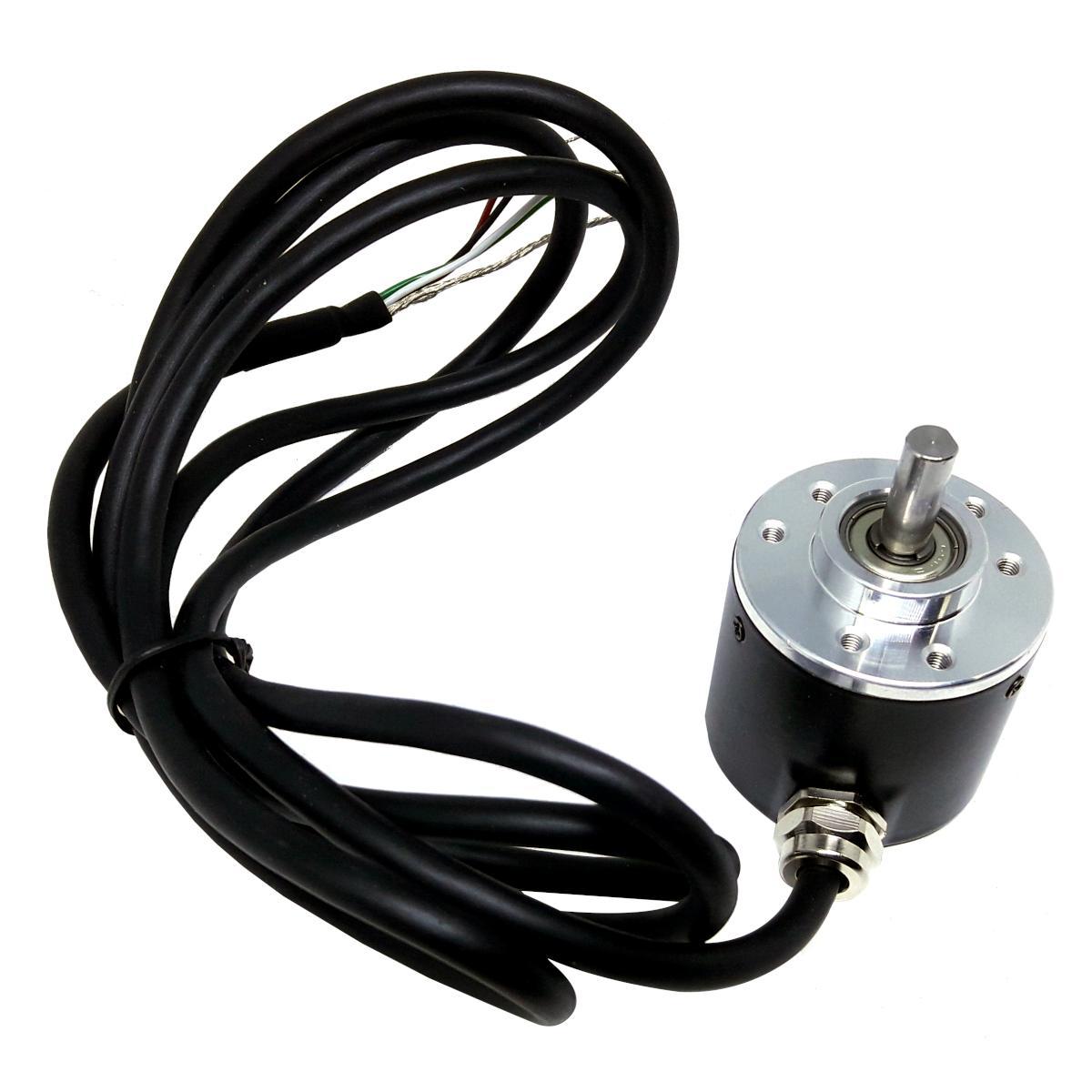 Miniatura Encoder Incremental 200 Pulsos NPN Eixo 6mm 5-24VDC