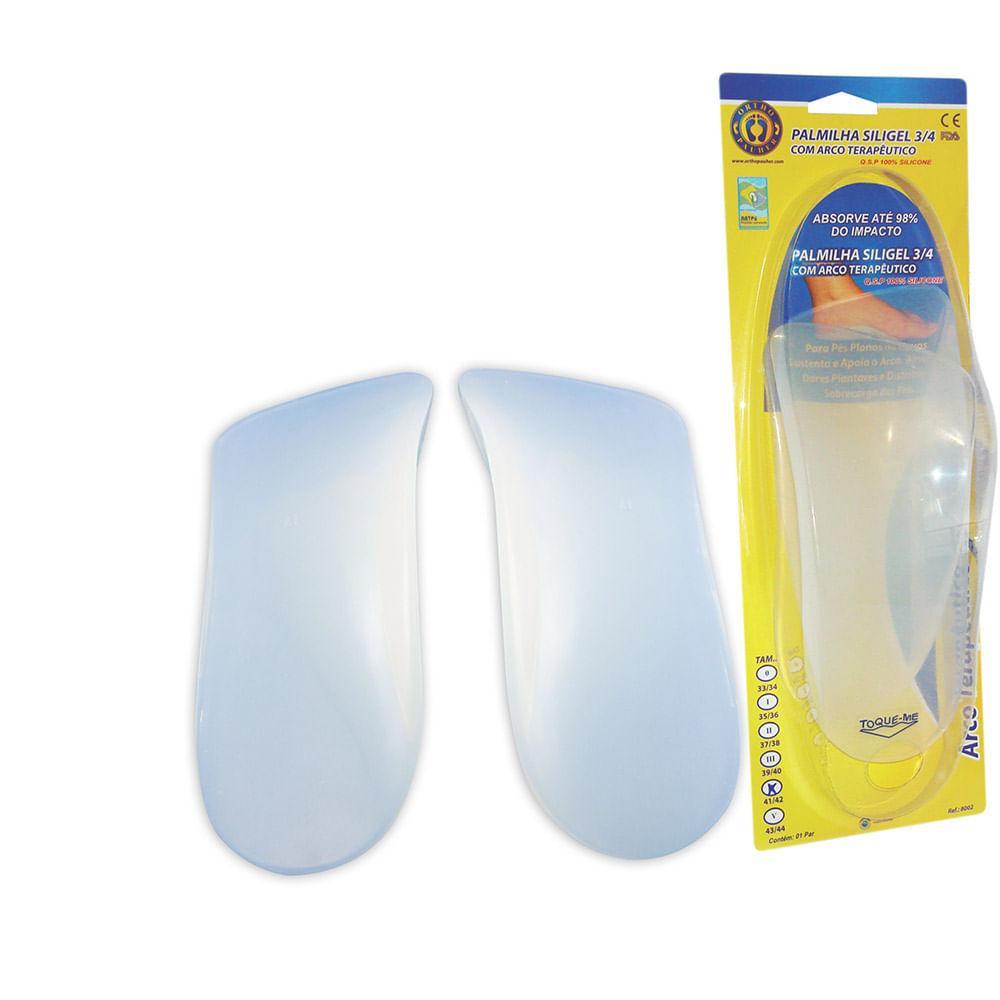 Miniatura Palmilha 3/4 8002 Siligel Com Arco Orthopauher 37/38