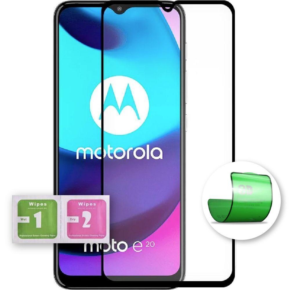 Miniatura Capa Capinha + Película 9D Cerâmica Moto E20