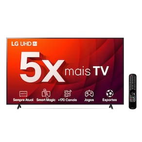Miniatura Smart TV 86" 4K LG 86UR8750PSA com processador ThinQ AI, WebOS, AI Brightness Control, HDR, Bluetooth, Alexa Built In e Controle Smart Magic