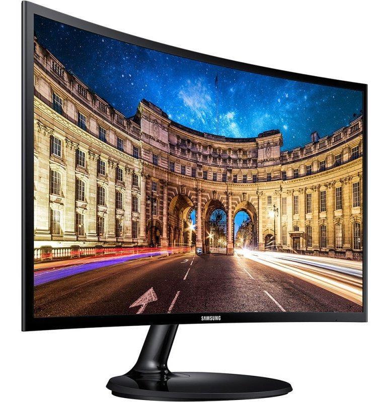 Miniatura Monitor Samsung C24F390Fh Led 24 Preto 110V/220V