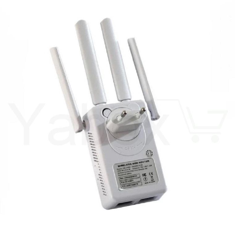 Roteador Sinal Internet Wifi 4 Antenas Nf