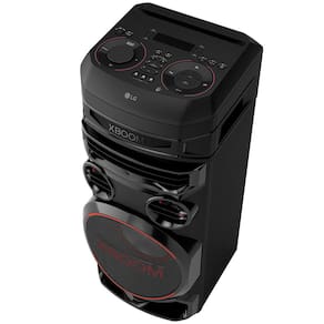 Torre de Som Acústica LG XBOOM RNC7 com Multi Bluetooth, Karaokê, Entrada de Microfone e Guitarra