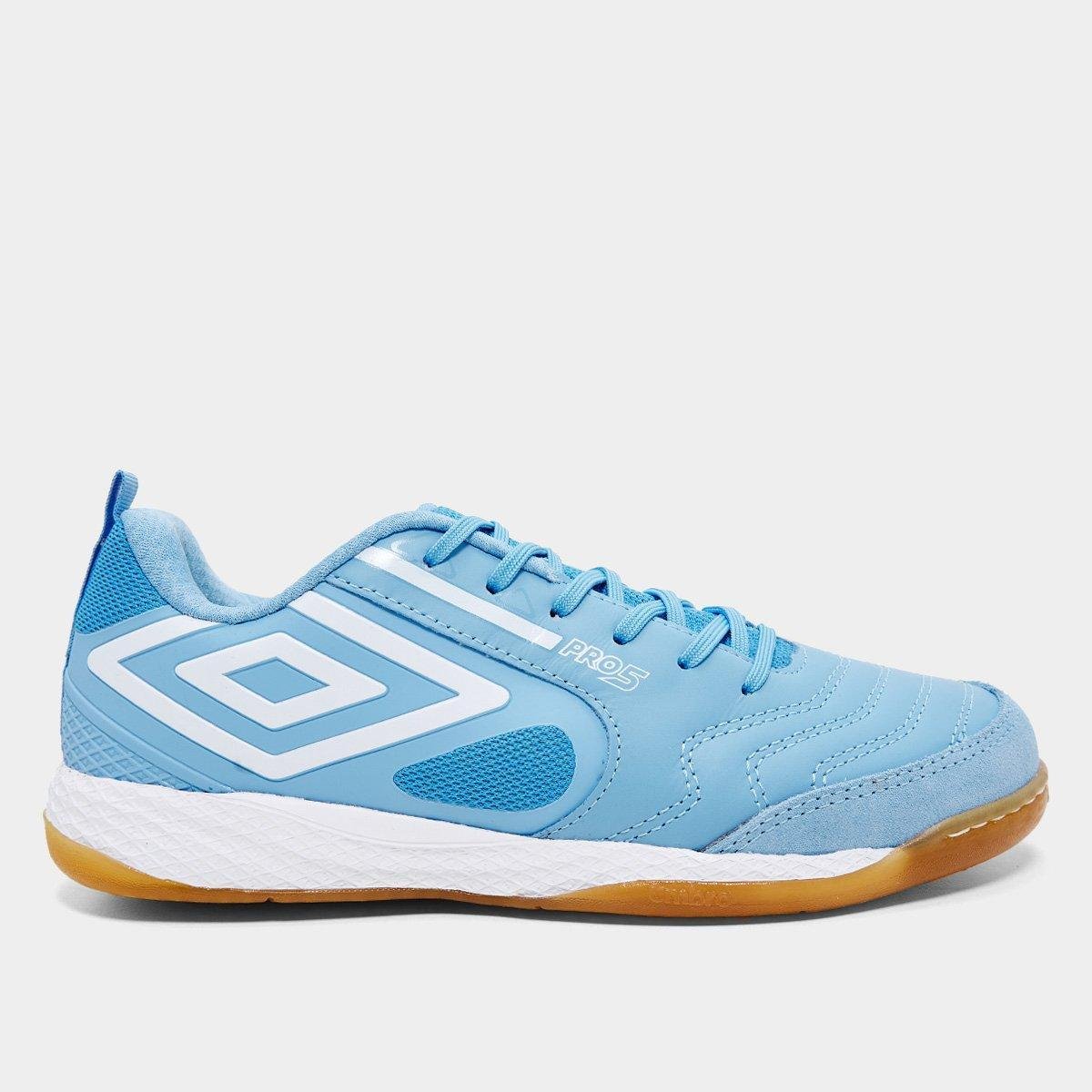 Miniatura Chuteira Futsal Umbro Pro 5 Bump Unissex Azul - 37