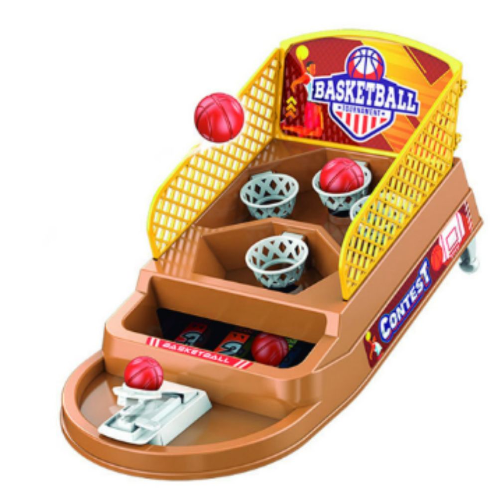 Miniatura Brinquedo Jogo Mini Basquete 4 Cestas