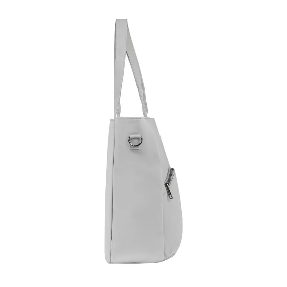 Miniatura Bolsa Executiva Feminina Donna Cinza Cinza
