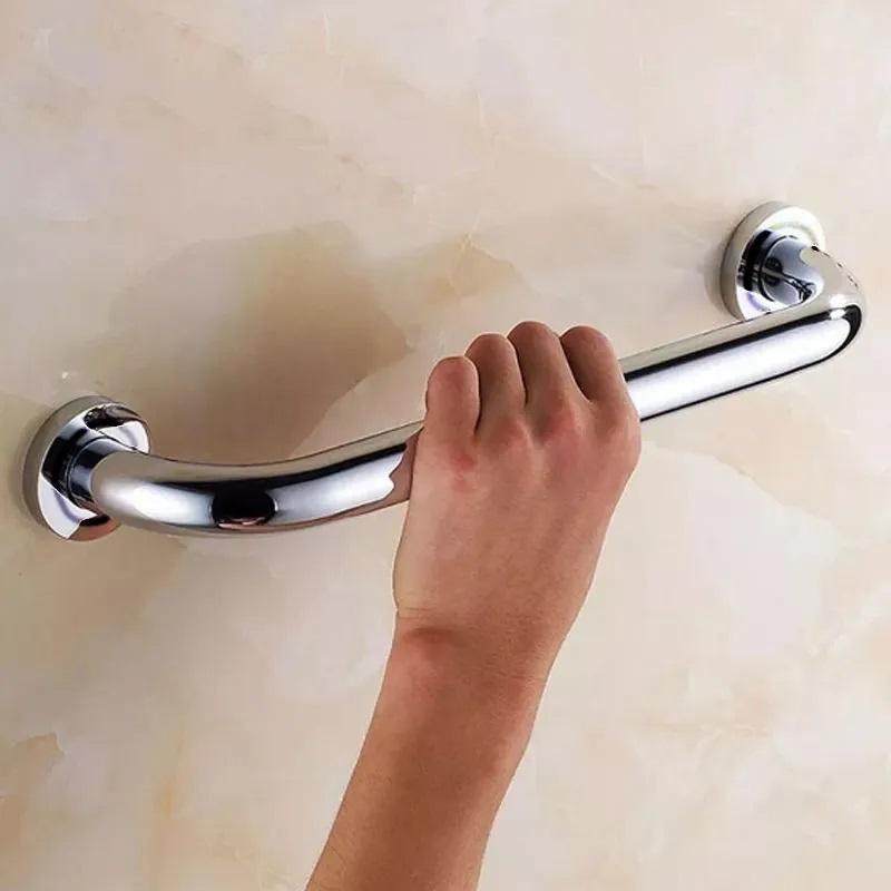Miniatura Alça Barra Apoio Banheiro 30Cm Idoso Deficiente Suporte Anti