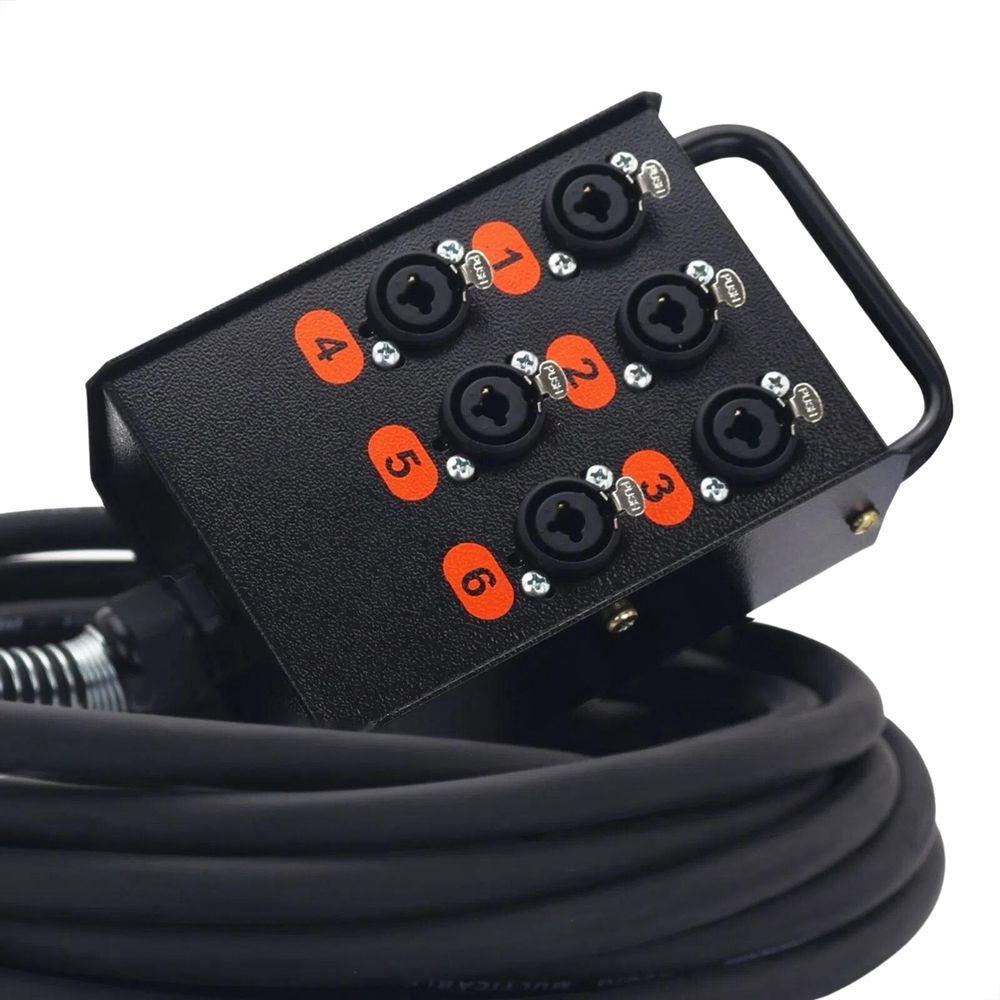 Medusa 6 Vias Com Conectores Combo - 18 Metros