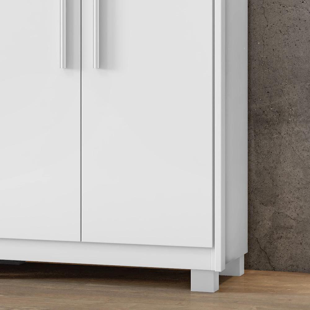 Miniatura Guarda Roupa Casal 6 Portas áries Lopas Branco