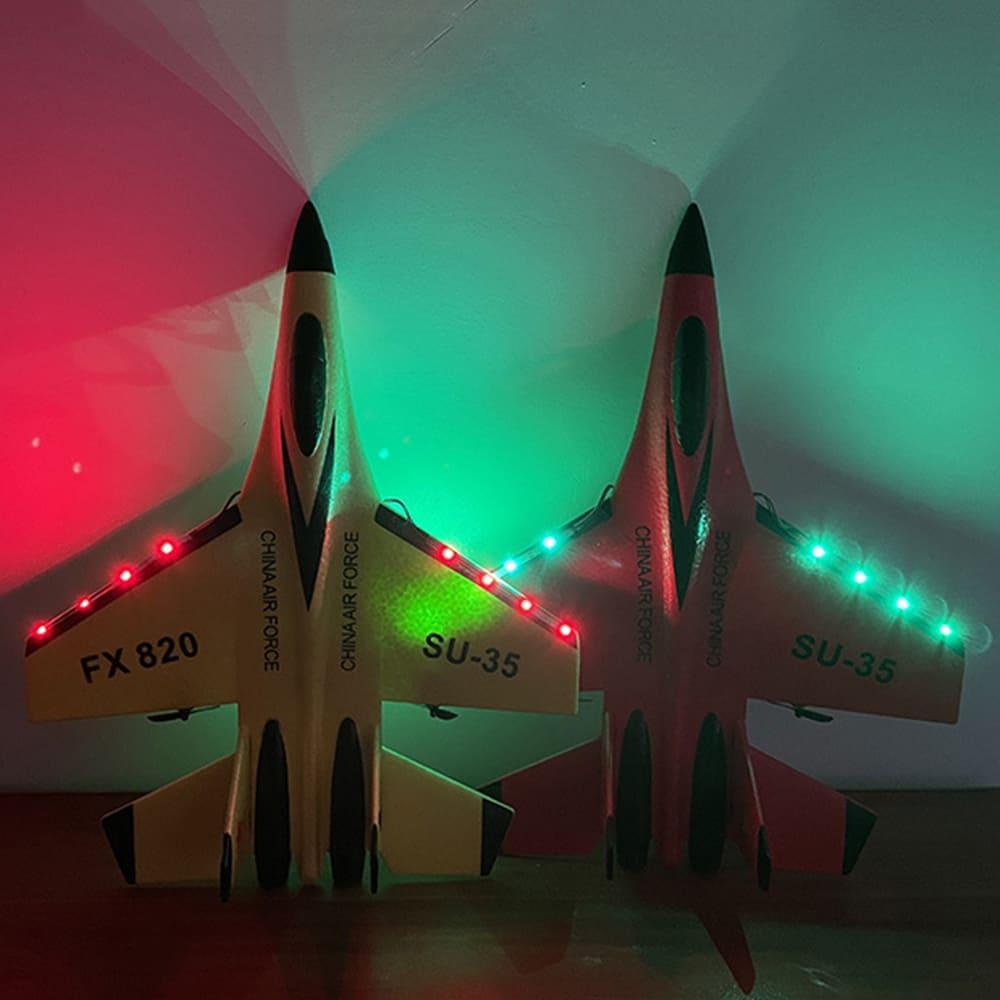 Miniatura Jato Su35 De Controle Remoto, Voo Rapido 120M, Alta Resist.