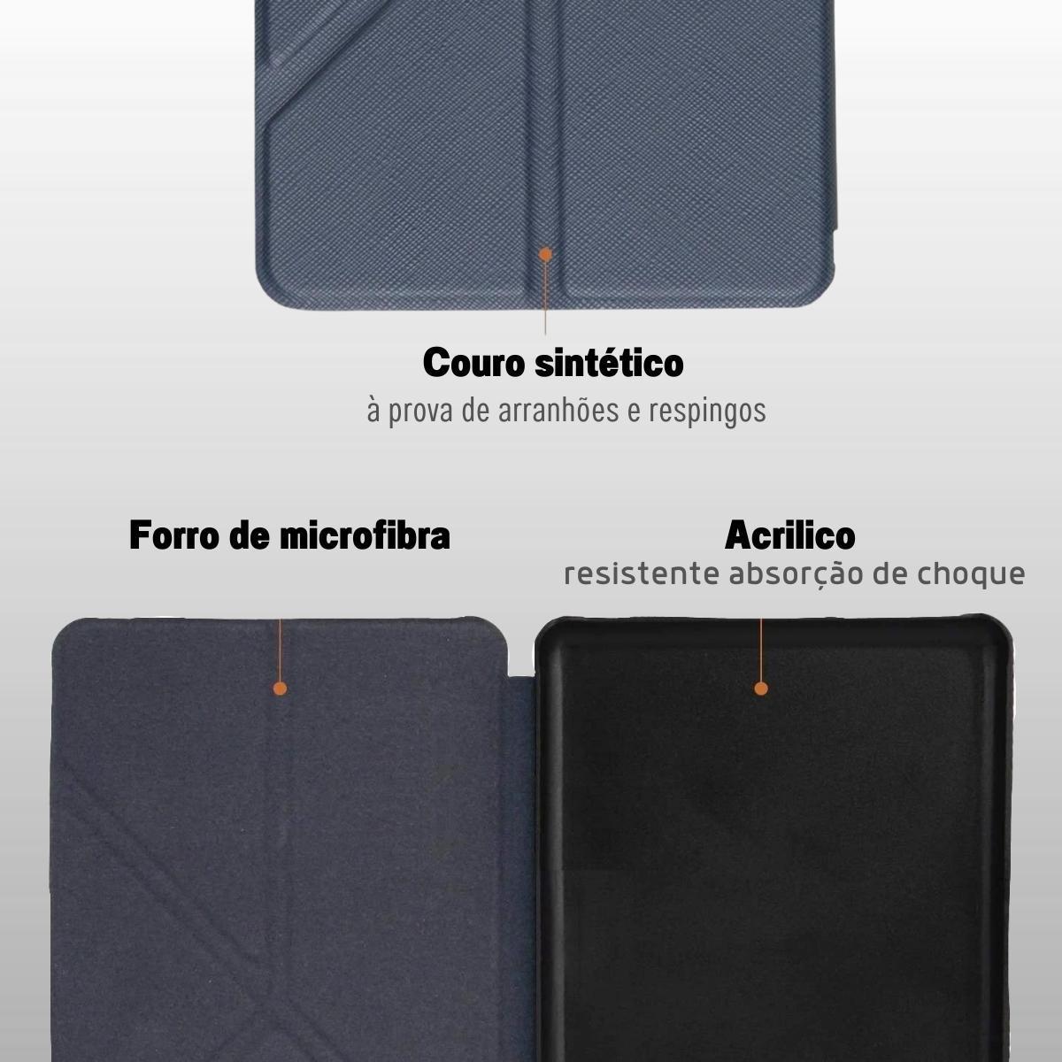 Miniatura Case Auto Sleep Origami Para Kindle 11 Geração 2022 +Caneta