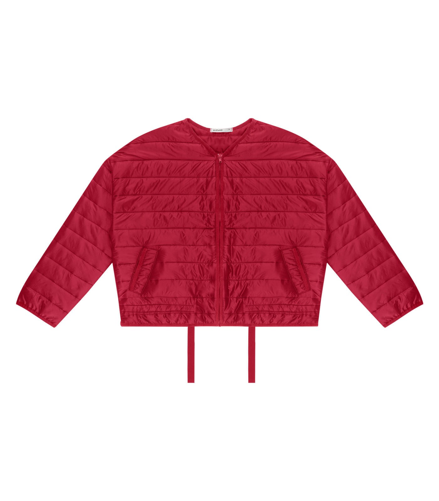 Miniatura Jaqueta Feminina Microfibra Endless Vermelho G