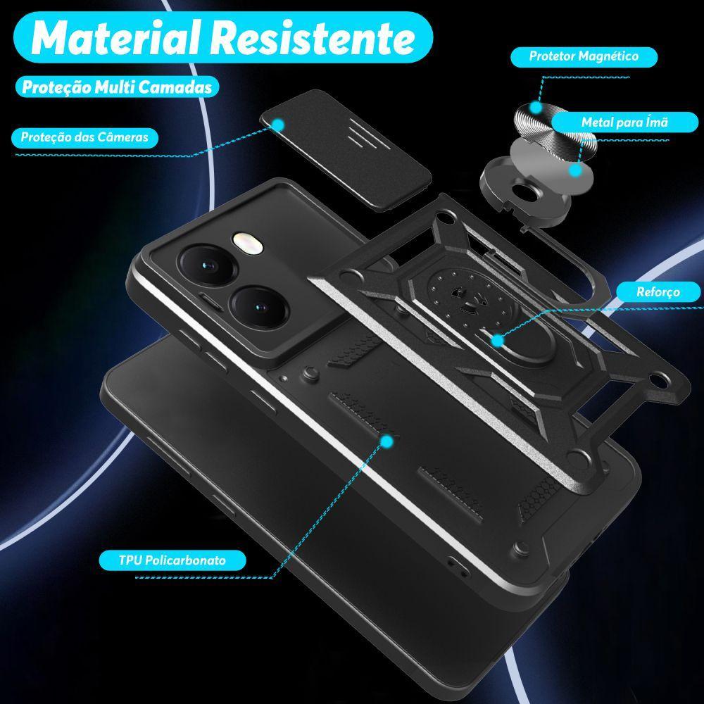 Capa Capinha Case Para Poco X7 Pro - Protetora Militar