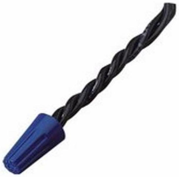 500 Conectores Torção Emenda Cabos Azul - 0,8 a 3,9mm