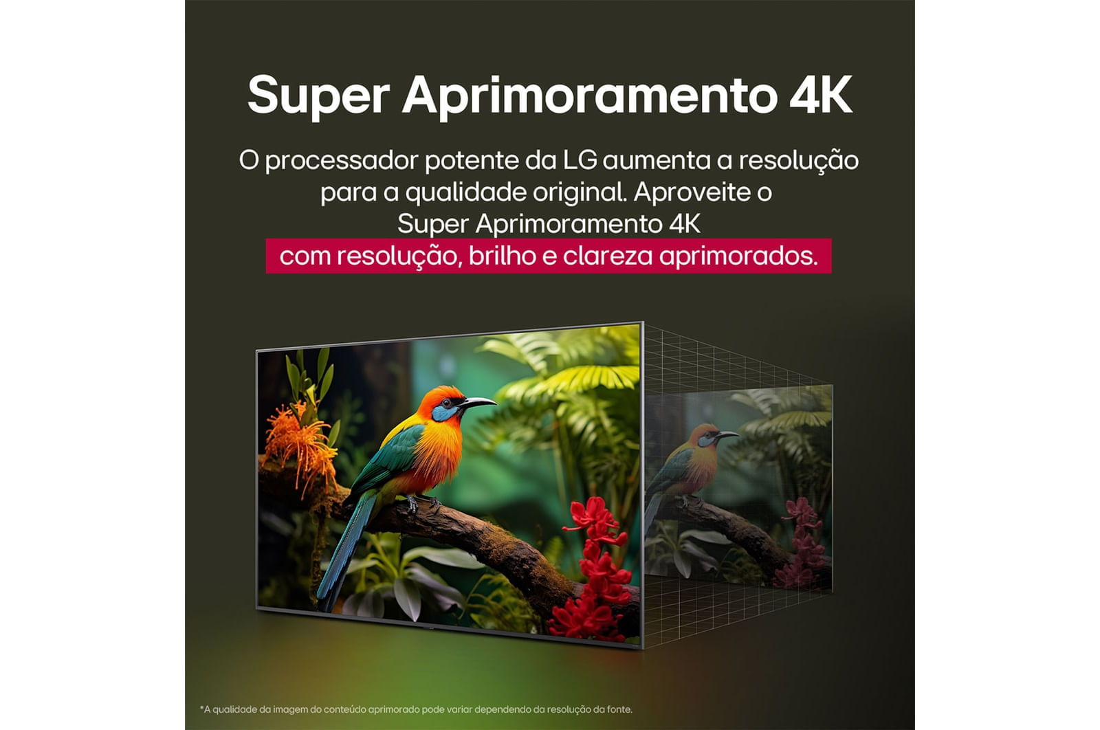 Smart TV LG NanoCell AI NANO80 50 Polegadas (50NANO80ASA): Pureza de Cores e Inteligência 4K 12 meses - 50 " - 110v/220v