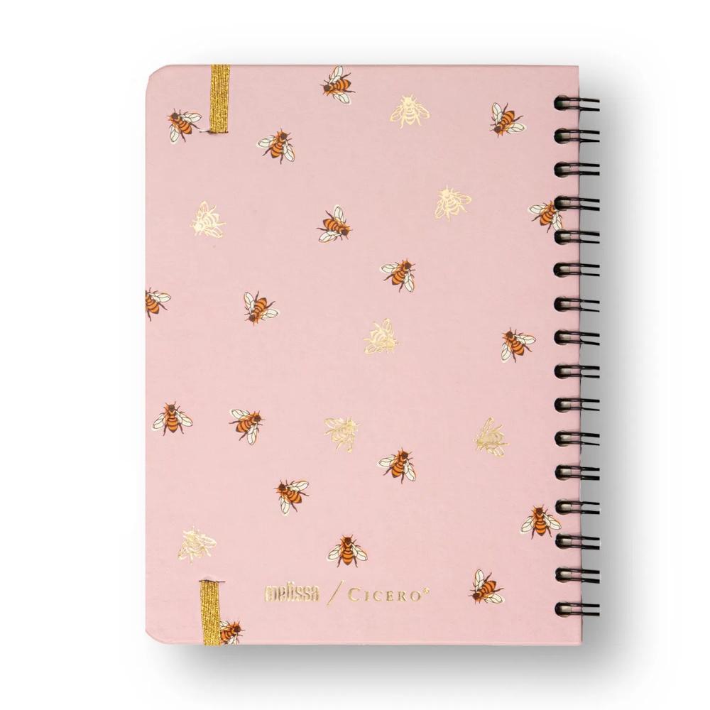 Planner Permanente Cicero Wire-O Semanal Notas A5 - Colmeia