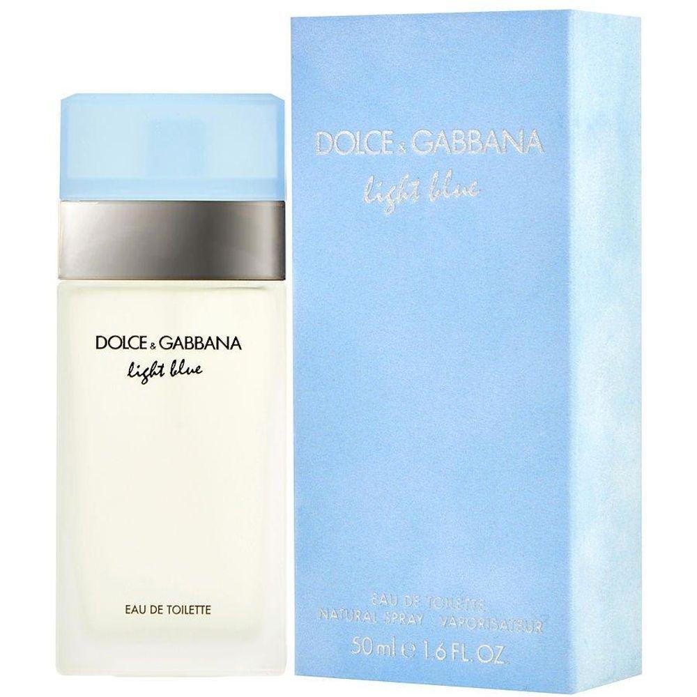 Miniatura Perfume Feminino D G Light Blue Dolce Gabbana 50 Ml