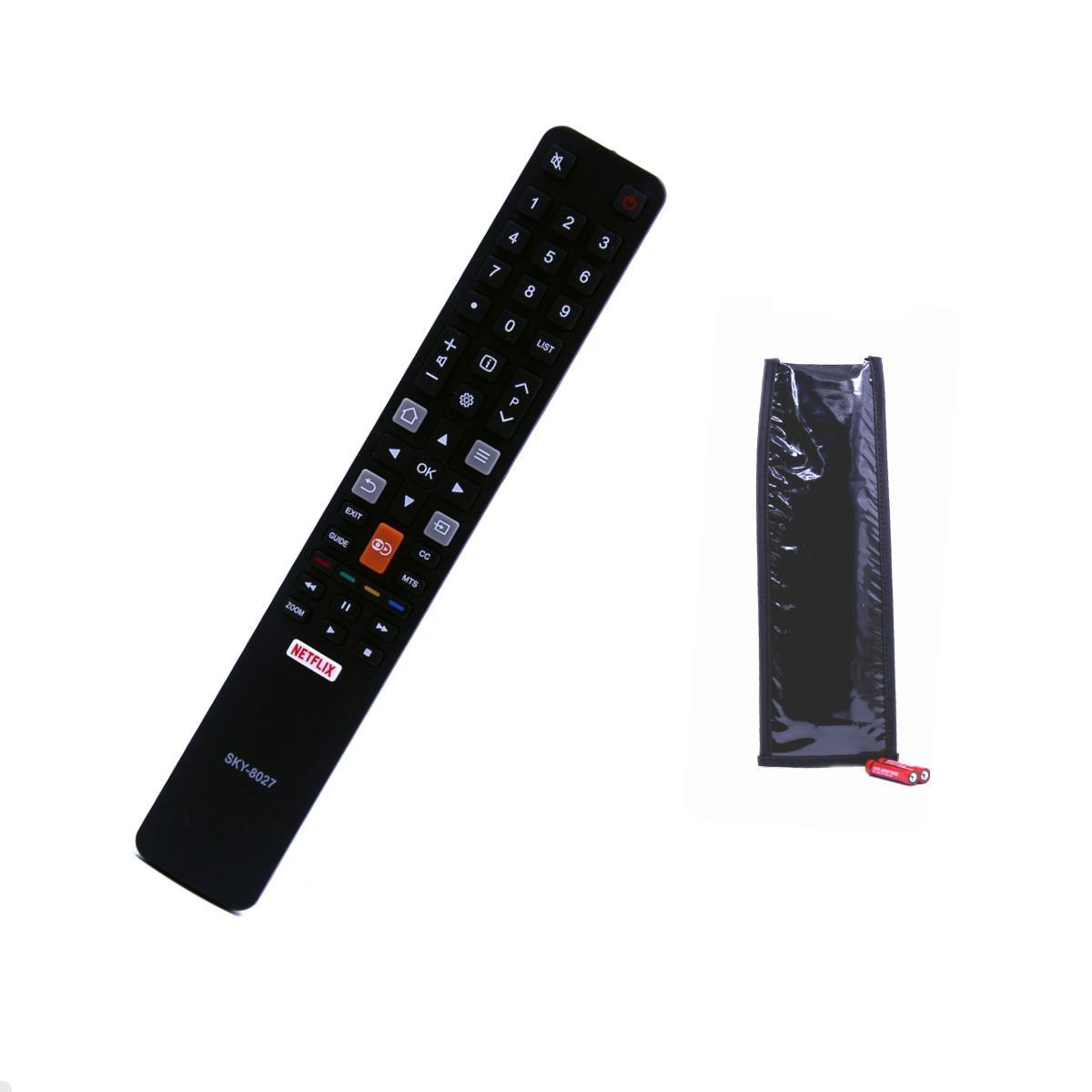 Miniatura Controle Remoto Para Tv Semp Tcl 43 Led Hd L43S4900Fs