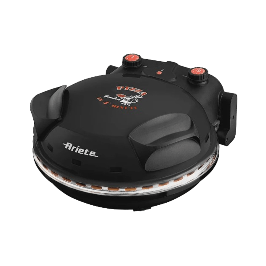 Miniatura Forno de Pizza em 4 Minutos Elétrico 220V Ariete Preto