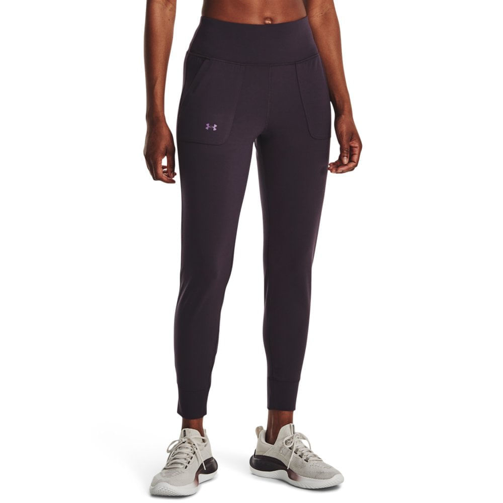 Miniatura Calça de Treino Feminina Under Armour Motion Jogger Roxo - G