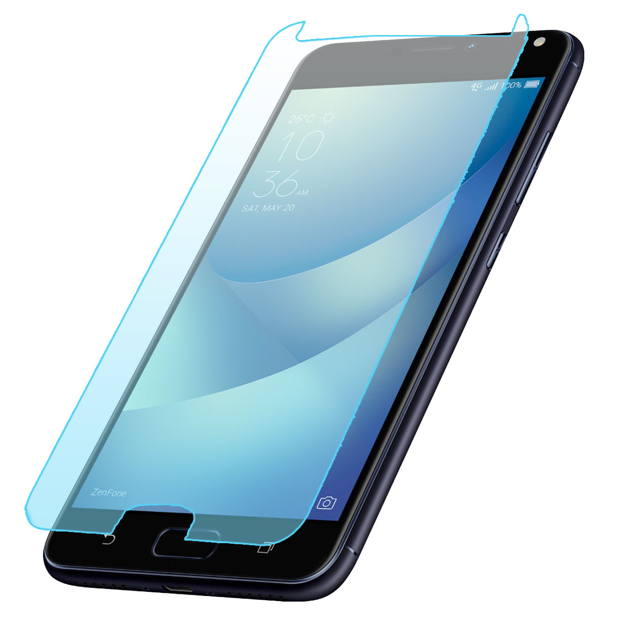 Miniatura Capa Pelicula Asus Zenfone 4 Selfie e Cabo Carregador
