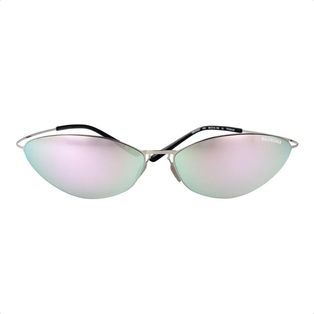 Miniatura Óculos de Sol Balenciaga Unissex BB0350S Prata