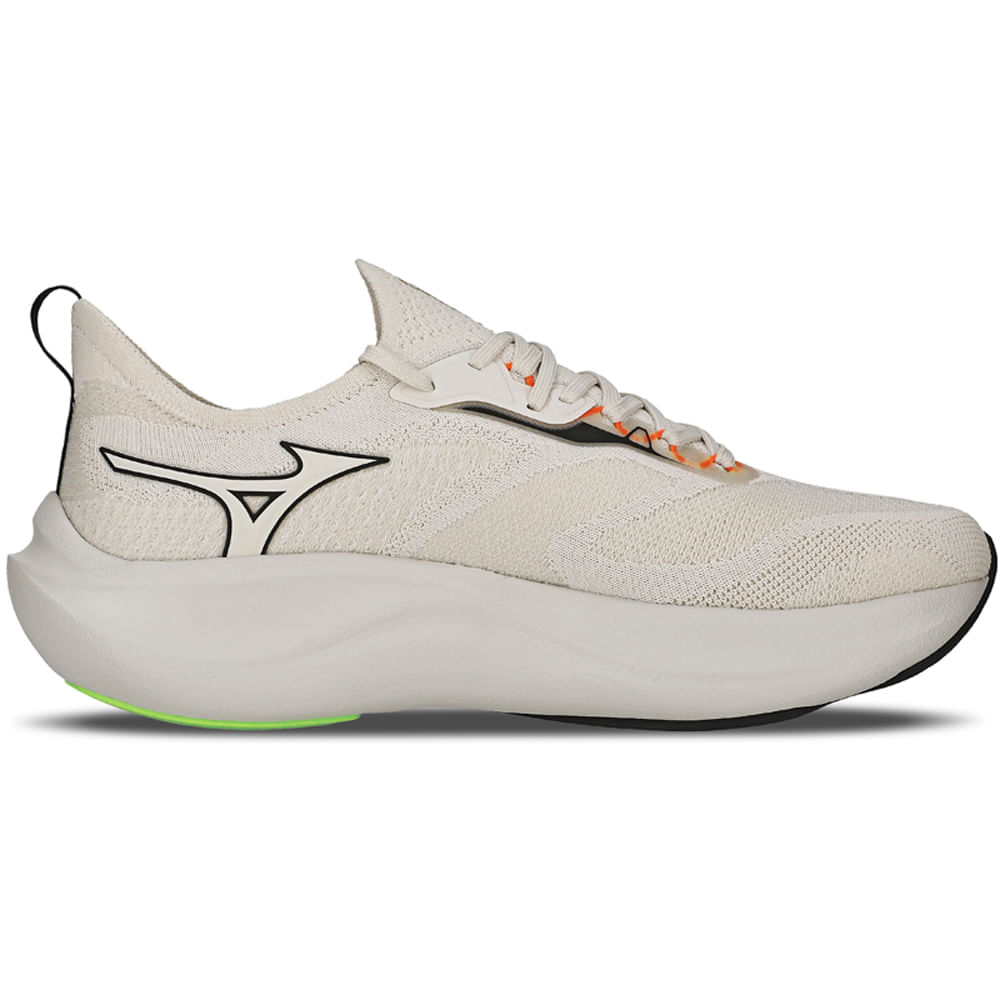 Miniatura Tênis de Corrida Mizuno Oracle Bege - 34