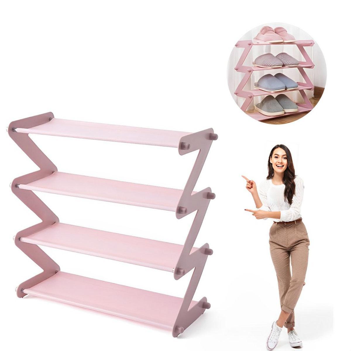 Miniatura Organizador Sapateira Sapato Prateleira Reforçado 4 Níveis