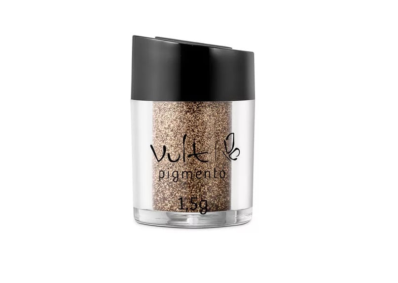 Miniatura Sombra Pigmento Vult - Cor 08 Dourado / Ouro Velho