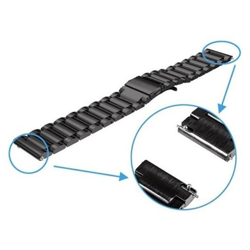 Miniatura Pulseira Para Smartwatch 20Mm 3 Elos Relogio Smartband Inox