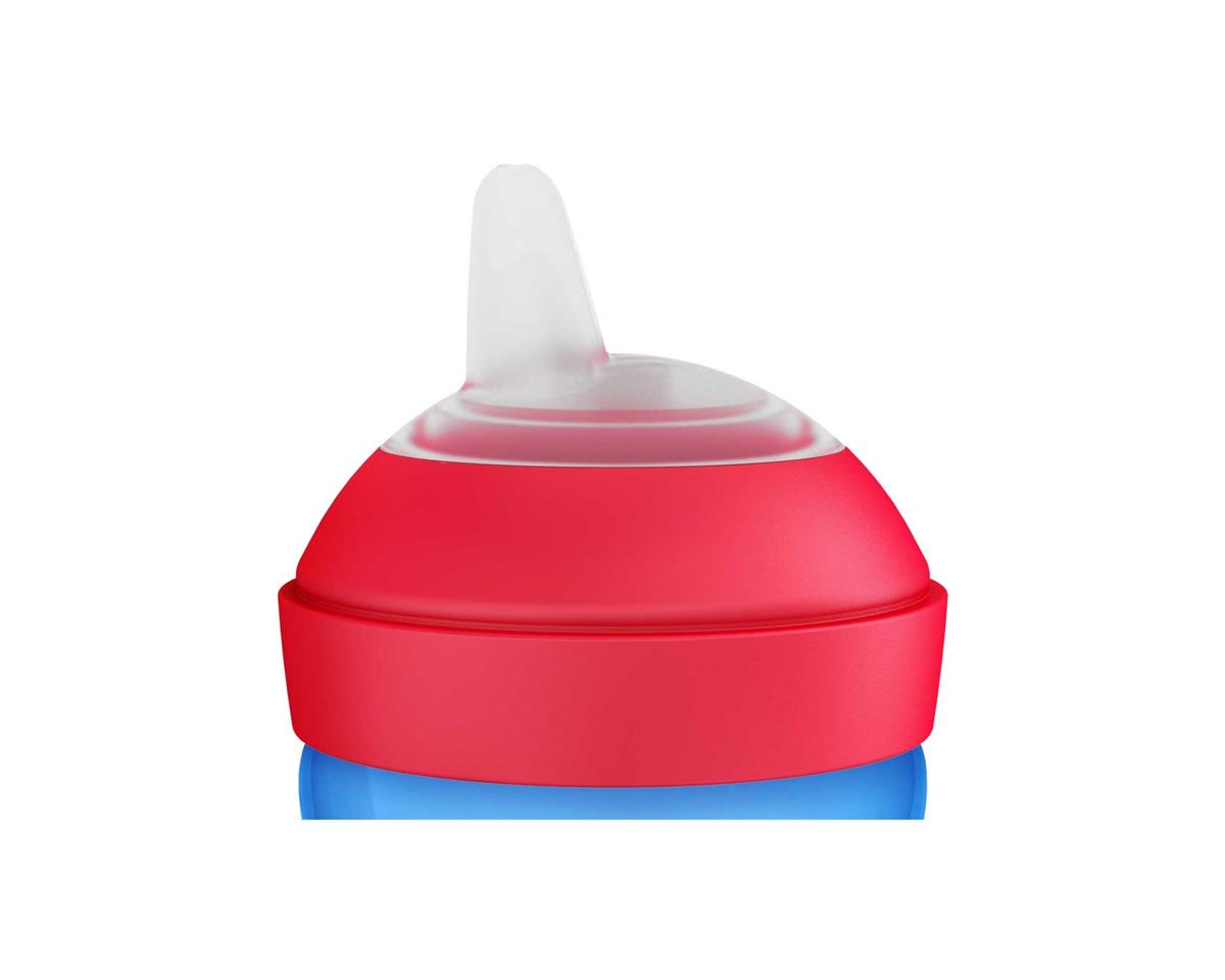 Copo de Transição Philips Avent com Bico de Silicone 300ml Azul