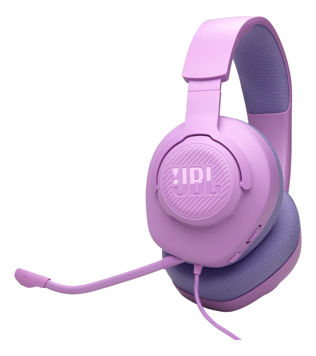 Miniatura Fone de Ouvido Headset Gamer Com Fio JBL Quantum 100m2 Com Microfone - Roxo