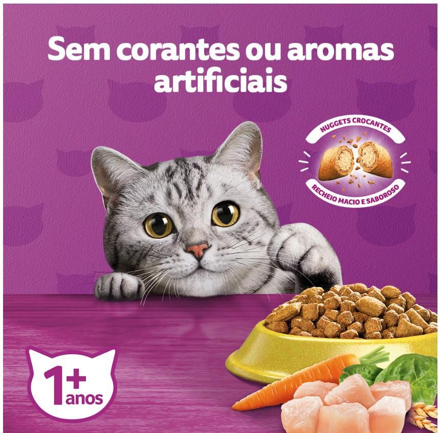 Miniatura Ração Gatos Whiskas Frango 900Gr