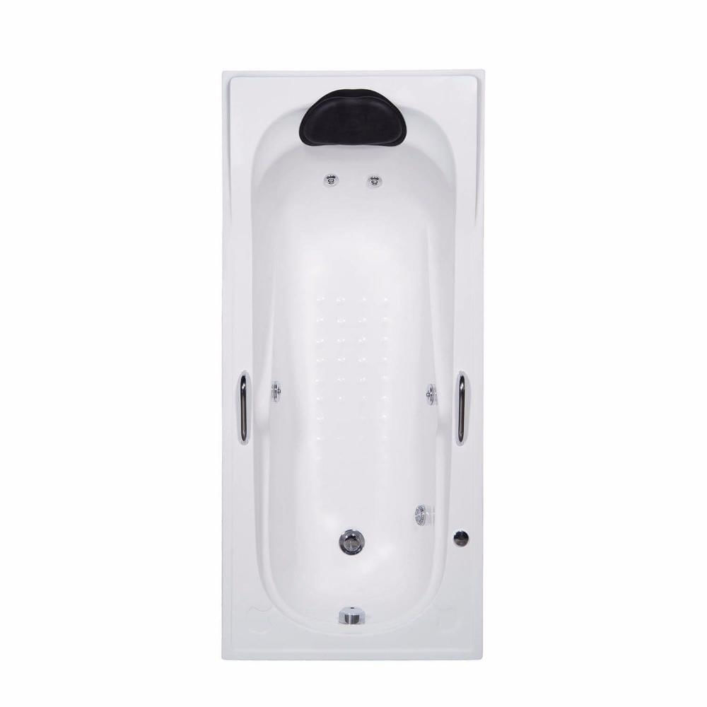 Miniatura Banheira Hidromassagem Astra Bali Luxo 165cmx80cmx43cm - 02 Jatos Acrílico P6 Sem Aquecedor 220V