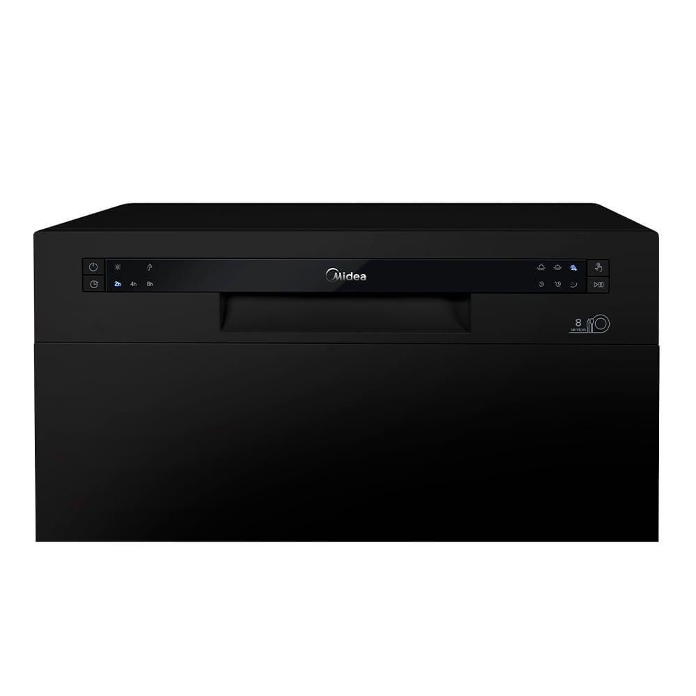Lava Louças 8 Serviços Midea Cor Preta Dwa08p2 - 220v