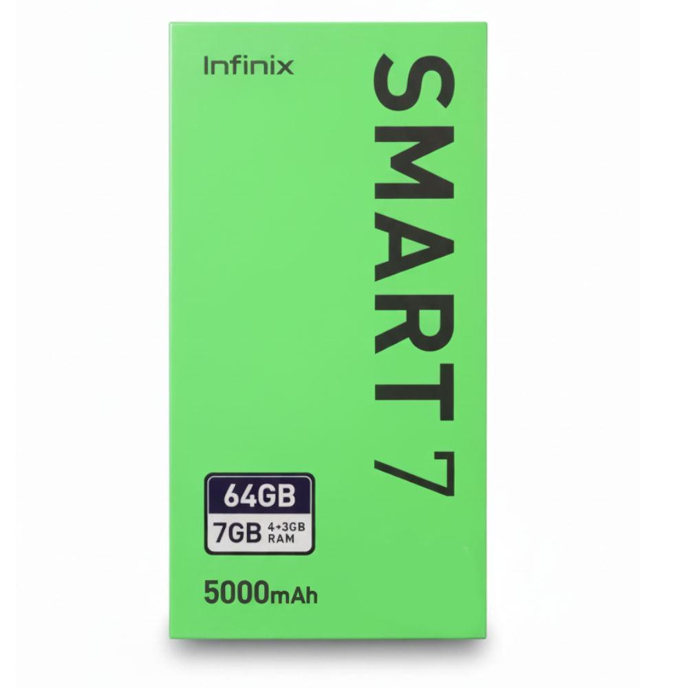 Smartphone Infinix Smart 7 64Gb 7Gb Ram 6.6 Verde Costeiro