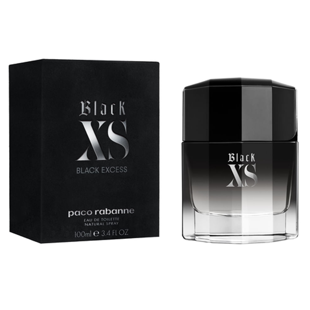 Miniatura Black Xs Paco Rabanne - Perfume Masculino - Eau de Toilette 100ml