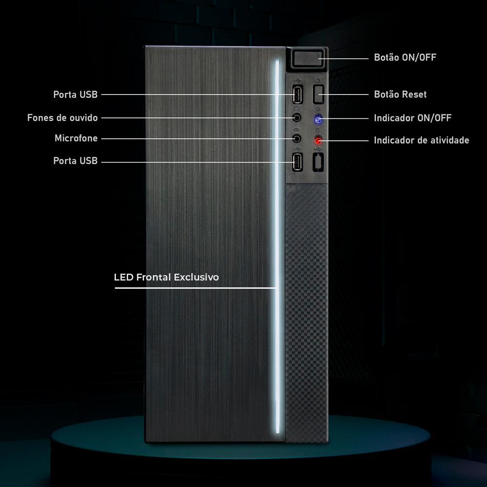 Miniatura Pc Computador Intel Core I5 4Gb Ssd 240Gb Cpu Hdmi