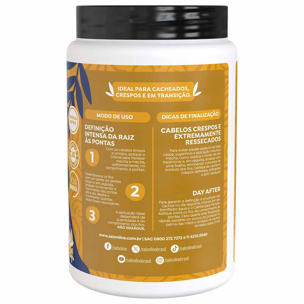 Miniatura Salon Line Super Óleos Creme de Pentear 1kg