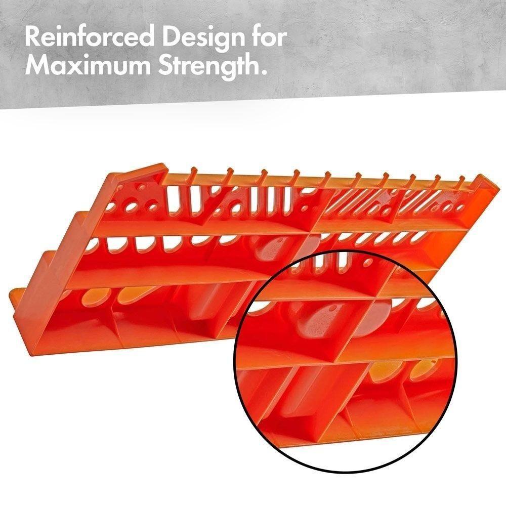 Gaveteiro Porta Ferramentas Estante Organizador De Bancada Chaves Prego Prateleira Multiuso 52 Peças Para Parede