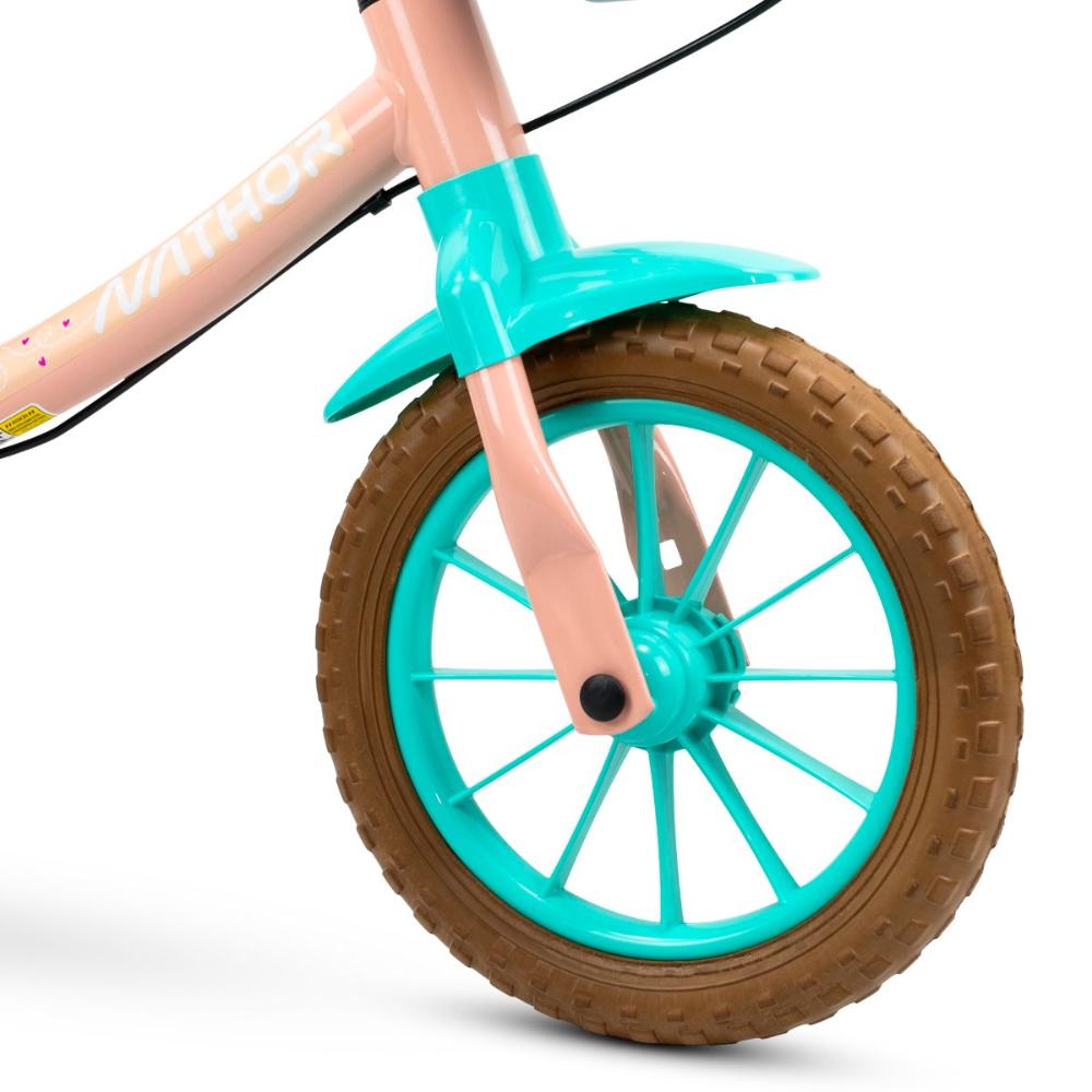 Miniatura Bicicleta Equilíbrio Balance Sem Pedal Aro 12 Love Nathor