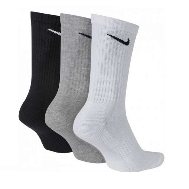 Miniatura Kit Meia Nike Every Day Crew Unissex - PTO/BCO/CZA 39/43