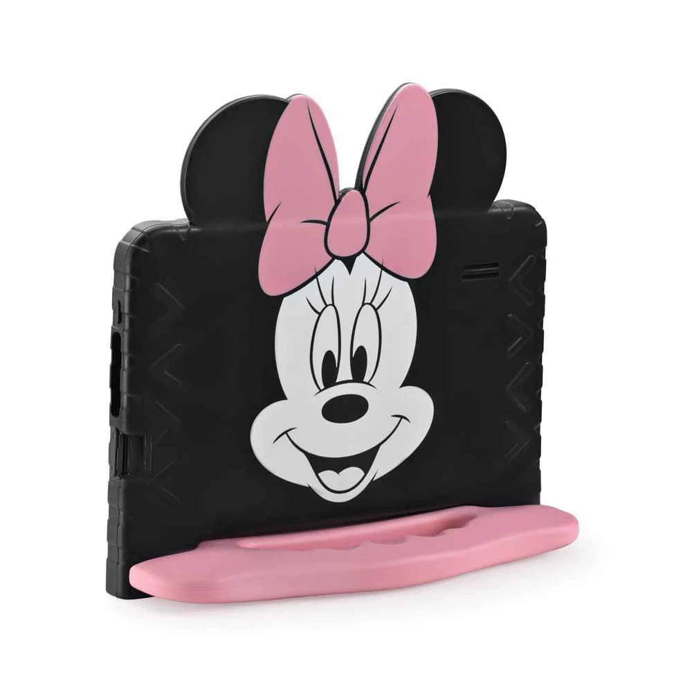 Miniatura Tablet Multilaser Minnie Mouse 16GB Tela 7" Câmera 2MP NB340 Rosa