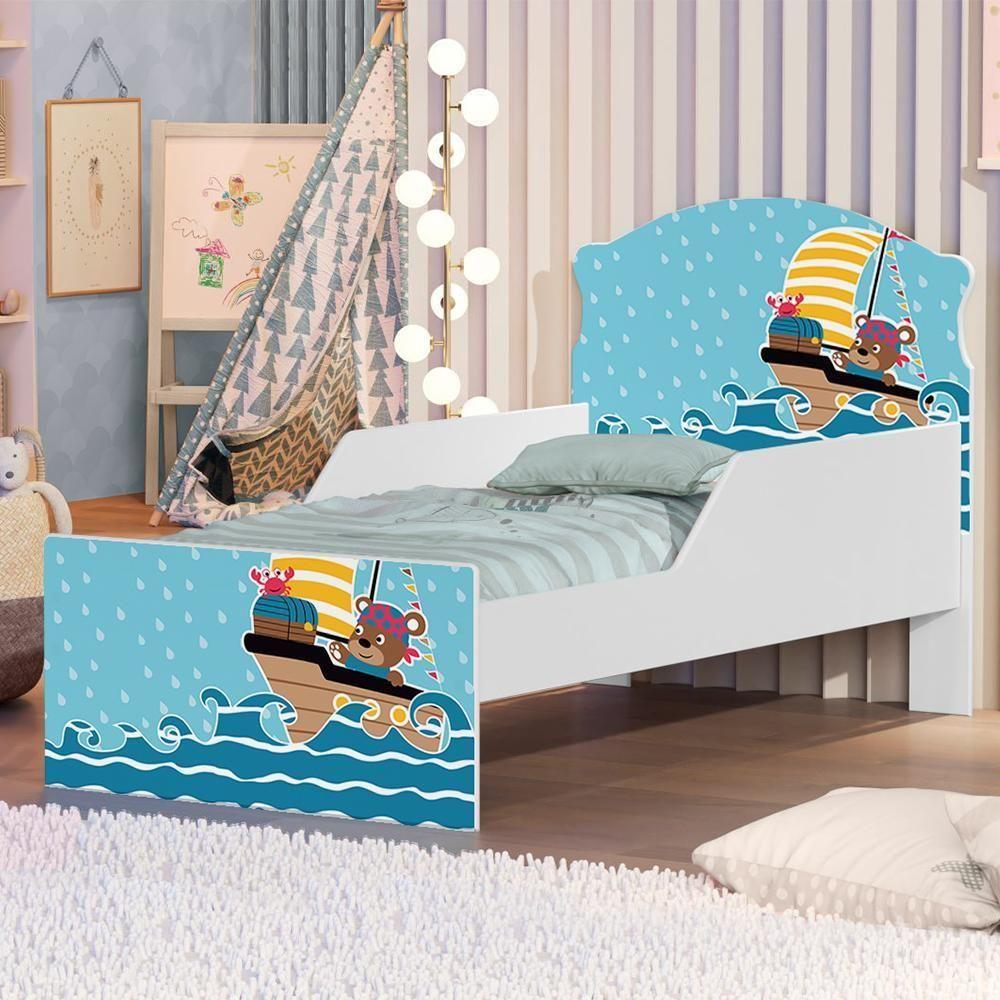 Miniatura Mini Cama Ursinhos Pirata Com Colchão