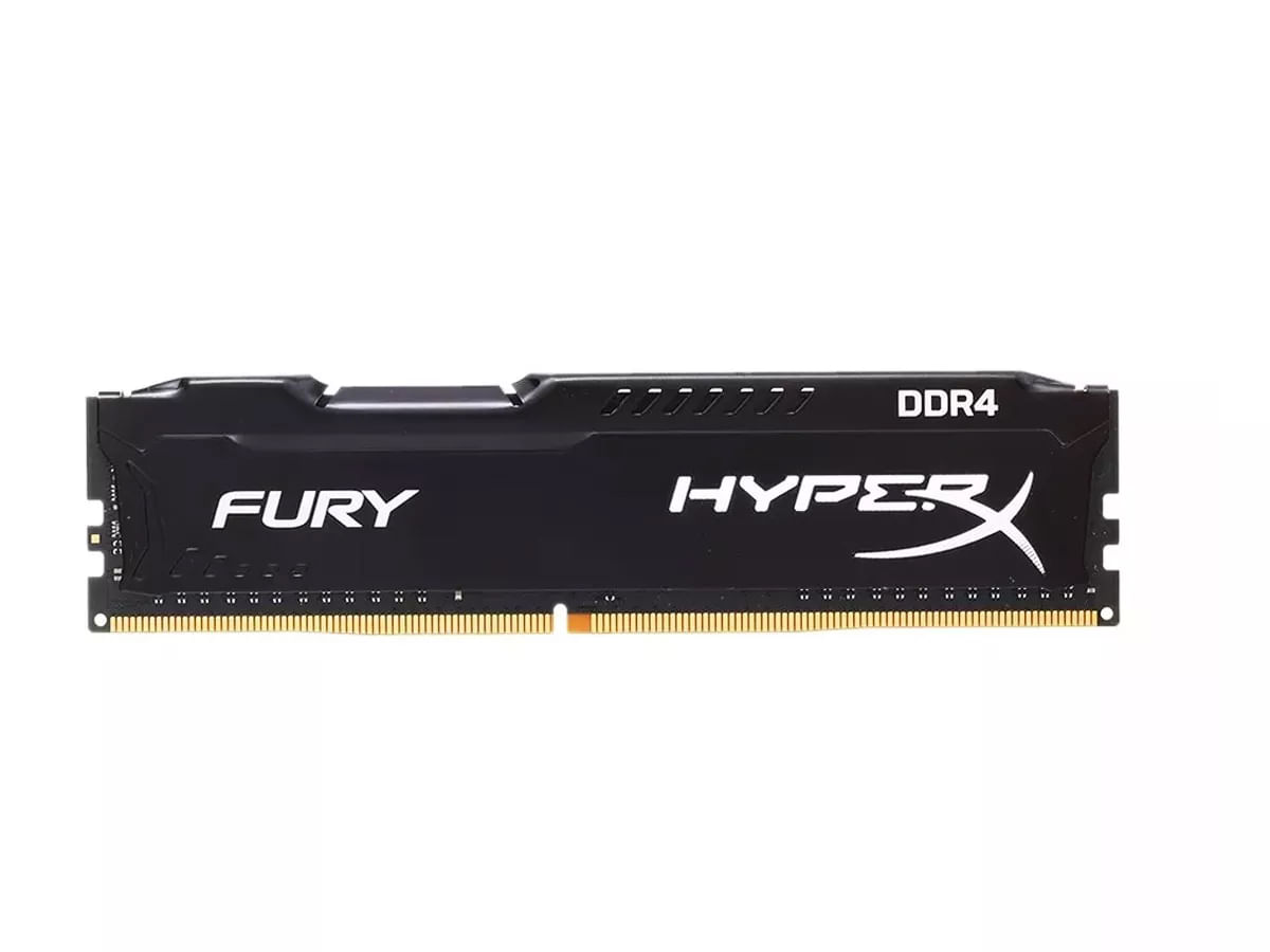 Miniatura Memória Hyperx Fury Ddr4 8Gb 2400Mhz Preta